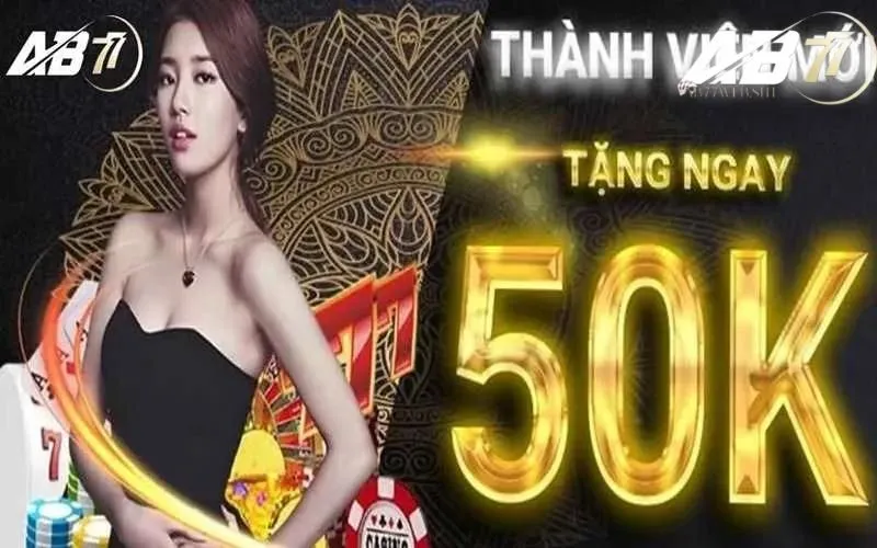 Thưởng chào mừng 3 triệu đồng cho hội viên mới tại AB77 